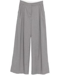 A.M.G - Pleated Trousers - Lyst