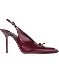 Jacquemus - 100Mm Cubisto Bow-Slingback Pumps - Lyst