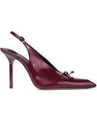 Jacquemus - 100Mm Cubisto Bow-Slingback Pumps - Lyst