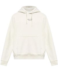 Samsøe & Samsøe - Felpa Con Cappuccio E Logo - Lyst