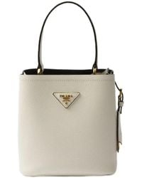 Prada - Mini Panier Bucket Bag - Lyst