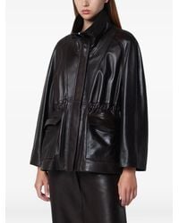 Nour Hammour - Quai Drawstring-Waist Jacket - Lyst
