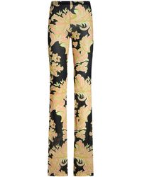 Etro - High-Waisted Trousers - Lyst