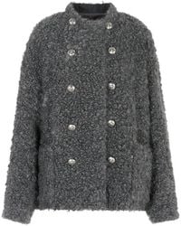 Giorgio Armani - Double-Breasted Buttoned Jacket - Lyst