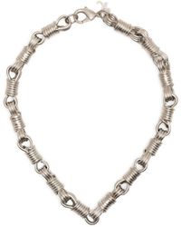 Raf Simons - Halskette mit Knotendetail - Lyst