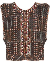 Isabel Marant - Cerza トップ - Lyst