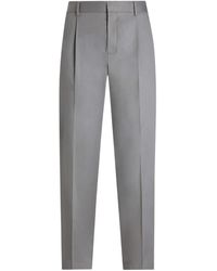 Dolce & Gabbana - Pleated Tailored Trousers - Lyst