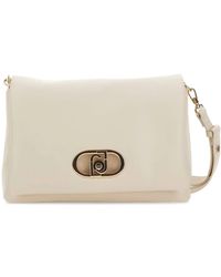 Liu Jo - Large Lapuffy Flap Logo Shoulder Bag - Lyst
