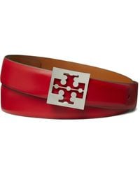 Tory Burch - Logo-Buckle Belt - Lyst