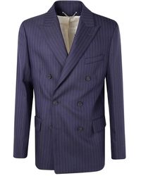 Golden Goose - ロゴパッチ ダブルジャケット - Lyst