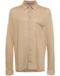 Paul Smith - Piqué-weave Linen Shirt - Lyst