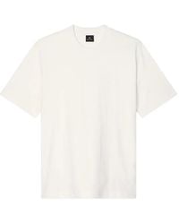 Paul Smith - Happy Logo-Embroidered Side-Slit T-Shirt - Lyst