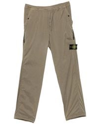 Stone Island - Compass-Motif Track Pants - Lyst