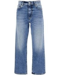 ICON DENIM - Jean À Effet Délavé - Lyst