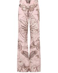 Philipp Plein - Straight Cut Jeans Butterfly Tattoo - Lyst