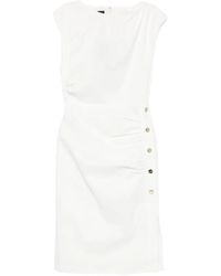 Pinko - Slim-Fitting Calf-Length Dress - Lyst