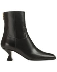 Sergio Rossi - Sculpt Square-Toe Ankle Boots - Lyst