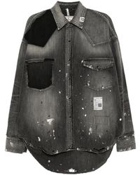 Maison Mihara Yasuhiro - ロゴパッチ シャツ - Lyst