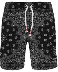 Mc2 Saint Barth - Pantalones cortos con motivo de cachemira - Lyst
