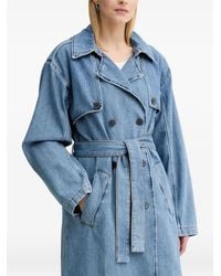 Ba&sh - Tresca Denim Trench Coat - Lyst