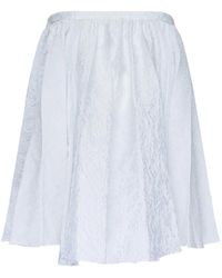 ShuShu/Tong - Jupe Plissée À Fleurs En Jacquard - Lyst