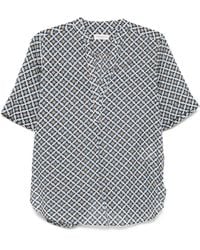 Marc O' Polo - Geometric-Print Button-Down Shirt - Lyst