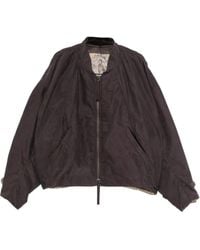 Ziggy Chen - Zip-Up Bomber Jacket - Lyst