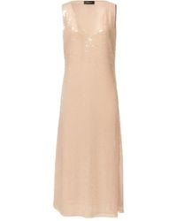 Fabiana Filippi - Sequin V-Neck Dress - Lyst