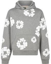DENIM TEARS - Printed "Cotton Wreath" Hoodie - Lyst