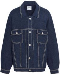 Barrie - Oversized Denim Jacket - Lyst