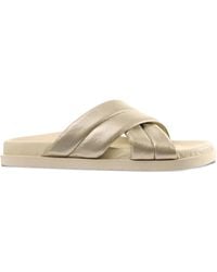Högl - Tessa Cross-Strap Slide Sandals - Lyst