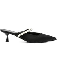 Stella McCartney - Elsa Mules Mit Kristallen - Lyst