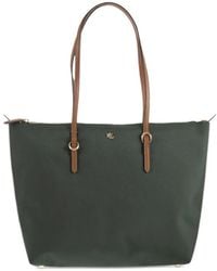 Ralph Lauren - Keaton Logo-Plaque Tote Bag - Lyst