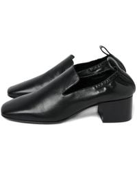 Studio Nicholson - Moon Stacked-Heel Square-Toe Loafers - Lyst