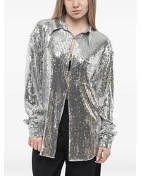 GIUSEPPE DI MORABITO - Sequin-Embellished Shirt - Lyst