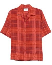 NN07 - Ben Check-Pattern Shirt - Lyst