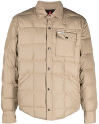 Fay - Quilted Padded Shirt Jacket - Lyst