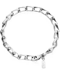 Emporio Armani - Stainless-Steel Chain Necklace - Lyst