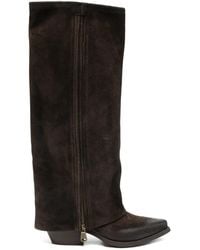 METISSE - 45Mm Suede Boots - Lyst