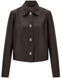 Ferragamo - Chaqueta Estilo Boxy - Lyst