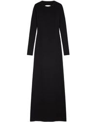 Givenchy - Cut-Out Long-Sleeve Maxi Dress - Lyst