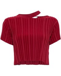 Ph5 - Allison Cropped Top Met Uitgesneden Details - Lyst