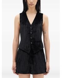 Ann Demeulemeester - Stanse Classic Waistcoat - Lyst