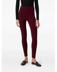 Another Tomorrow - Seamed Leggings - Lyst