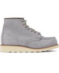 Red Wing - "6' Moc Toe 3300 Dusty Abilene" Lace-Up Ankle Boots - Lyst