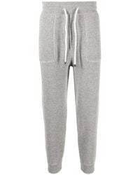 Brunello Cucinelli - Drawstring Cashmere Track Pants - Lyst