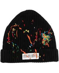 Mostly Heard Rarely Seen - Embroidered Barcode-detail Beanie - Lyst