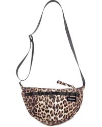 P.A.R.O.S.H. - Leopard-Print Zip Shoulder Bag - Lyst