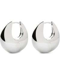 Missoma - Sculptural Pebble Hoop Earrings - Lyst