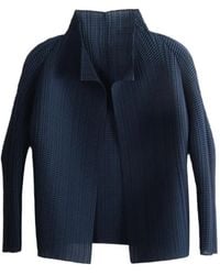 Issey Miyake - Wooly Pleats-68 Pleated Jacket - Lyst